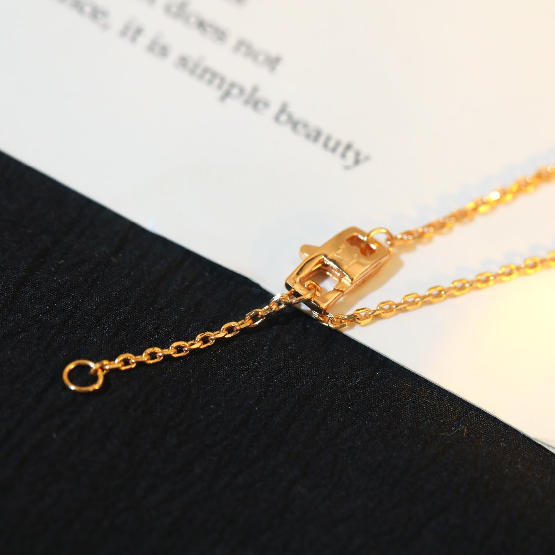 [✨ROSE✨]STAR AND SUN DIAMOND PINK GOLD NECKLACE