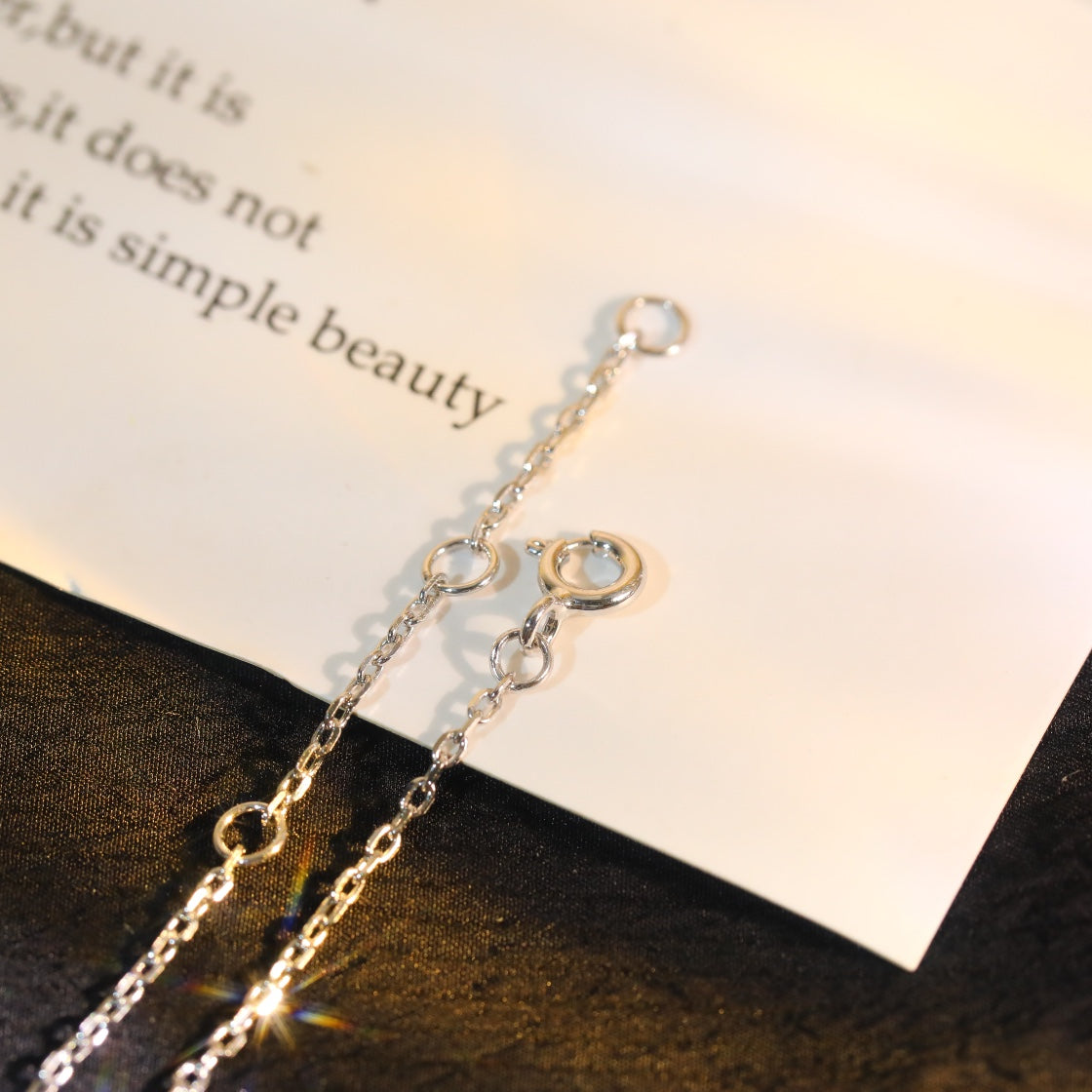 [✨ROSE✨]SUN MOTIF PINK MOP SILVER BRACELET