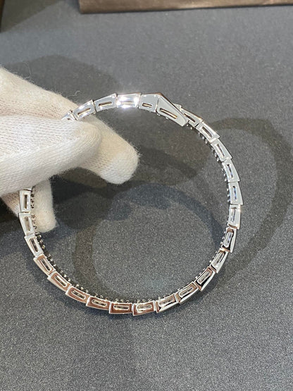 [✨ROSE✨]SERPENTI BRACELET DIAMONDS SILVER