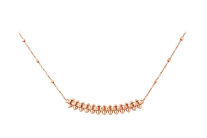 [✨ROSE✨]CLASH PINK GOLD NECKLACE