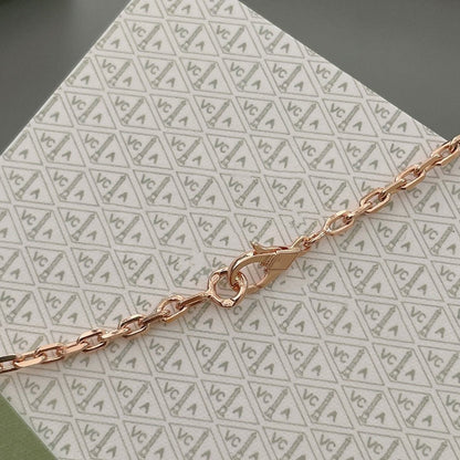 [✨ROSE✨]LUCKY SPRING 15 MOTIFS ROSE GOLD NECKLACE
