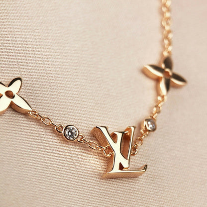 [✨ROSE✨]STAR AND SUN 7 MOTIFS GOLD BRACELET