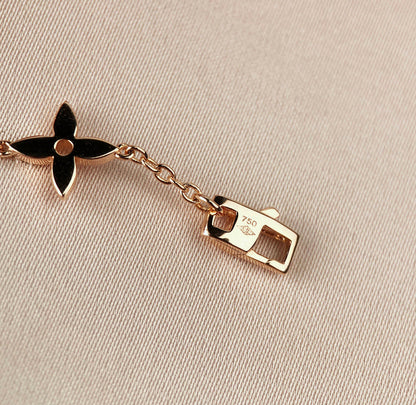 [✨ROSE✨]STAR AND SUN 7 MOTIFS GOLD BRACELET