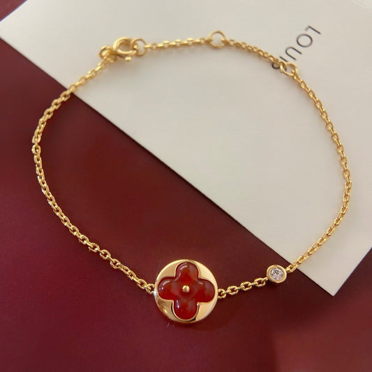 [✨ROSE✨]SUN PEDANT CARNELIAN BRACELET
