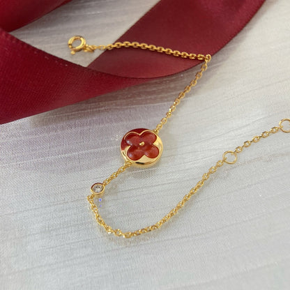 [✨ROSE✨]SUN PEDANT CARNELIAN BRACELET