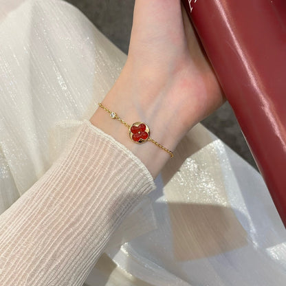 [✨ROSE✨]SUN PEDANT CARNELIAN BRACELET