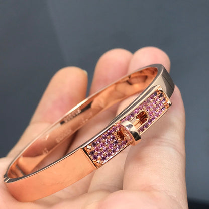 [✨ROSE✨]KELLY BRACELET PINK DIAMOND