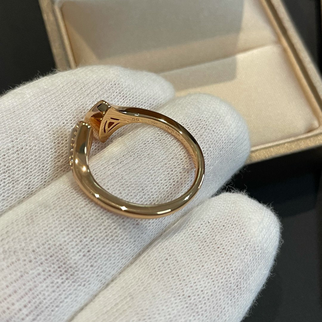 [✨ROSE✨]DREAM MOP DIAMOND OPEN RING