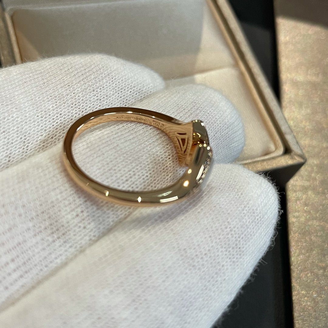 [✨ROSE✨]DREAM MOP DIAMOND OPEN RING