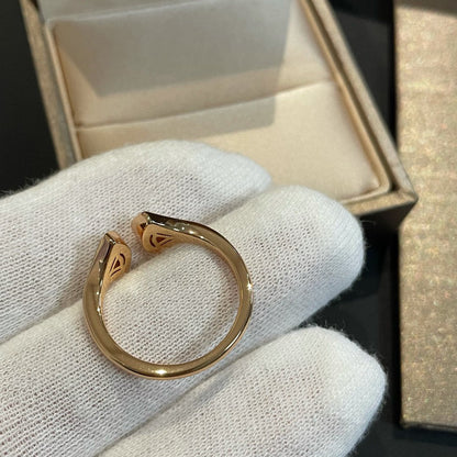 [✨ROSE✨]DREAM MOP DIAMOND OPEN RING