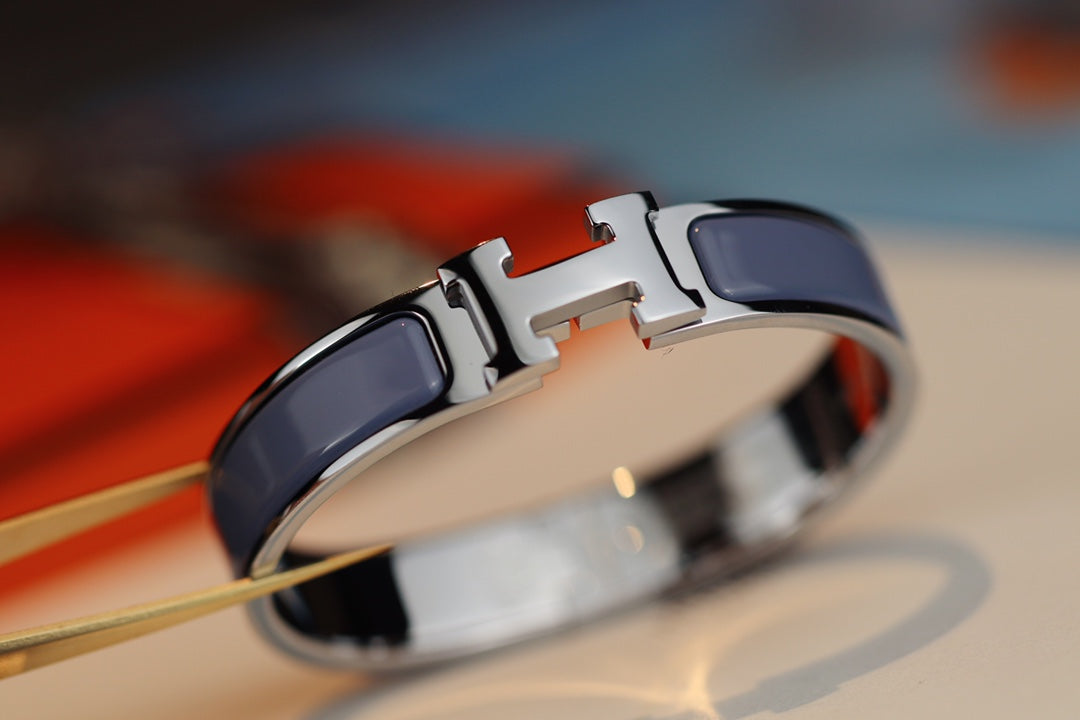 [✨ROSE✨]H BRACELET 12MM BLUE GRAY