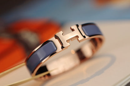 [✨ROSE✨]H BRACELET 12MM BLUE GRAY