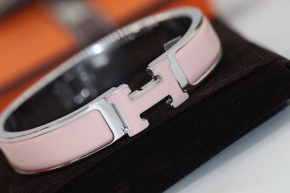 [✨ROSE✨]H BRACELET 12MM PINK