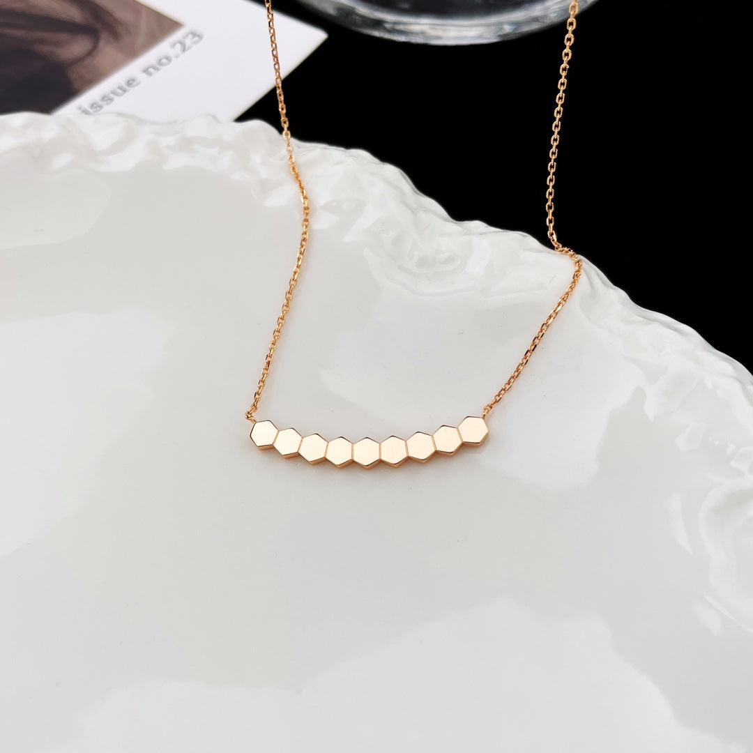 [✨ROSE✨]BEE MY LOVE DIAMOND NECKLACE
