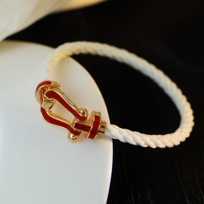 [✨ROSE✨]FORCE 10 WHITE TEXTILE DIAMOND PAVED