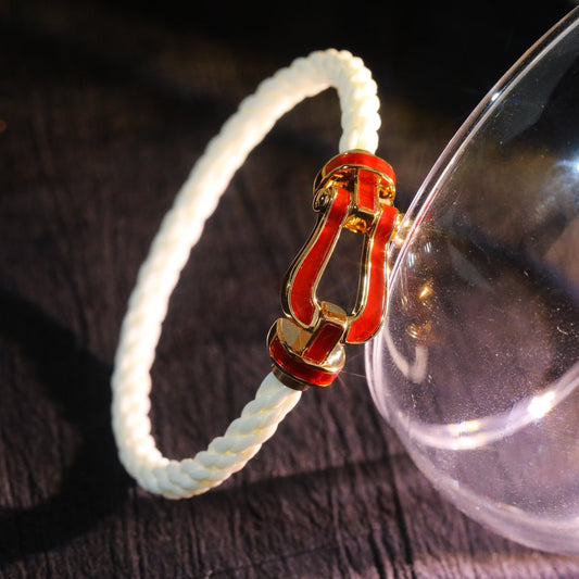 [✨ROSE✨]FORCE 10 WHITE TEXTILE DIAMOND PAVED