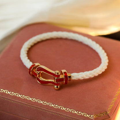 [✨ROSE✨]FORCE 10 WHITE TEXTILE DIAMOND PAVED