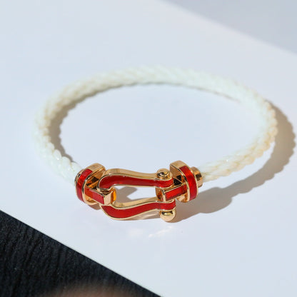 [✨ROSE✨]FORCE 10 WHITE TEXTILE DIAMOND PAVED