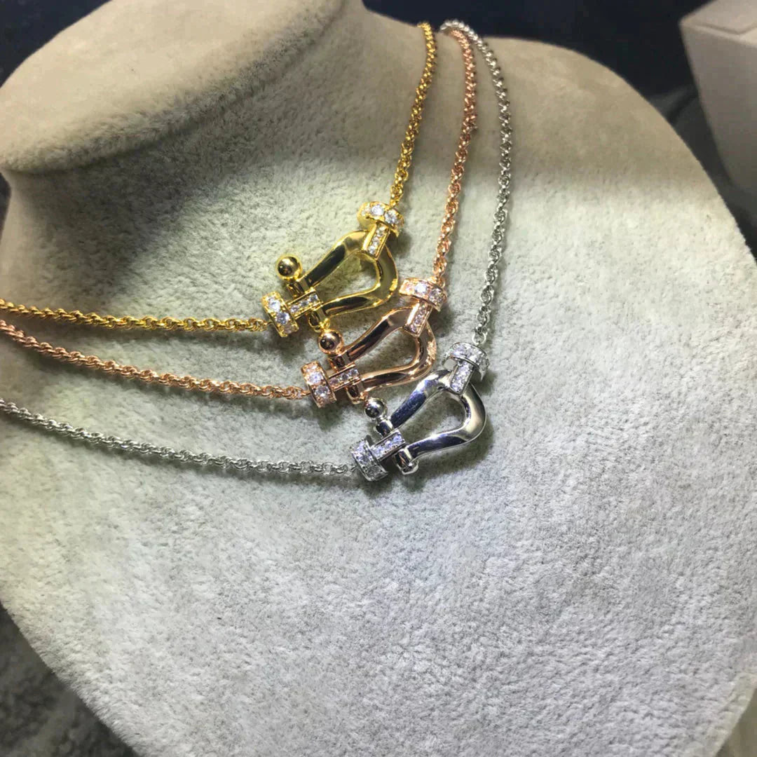 [✨ROSE✨]FORCE 10 DIAMOND NECKLACE