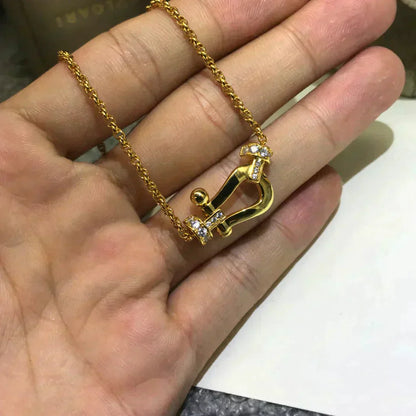 [✨ROSE✨]FORCE 10 DIAMOND NECKLACE