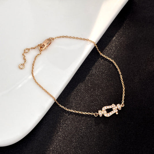 [✨ROSE✨]FORCE 10 SMALL CHAIN BRACELET