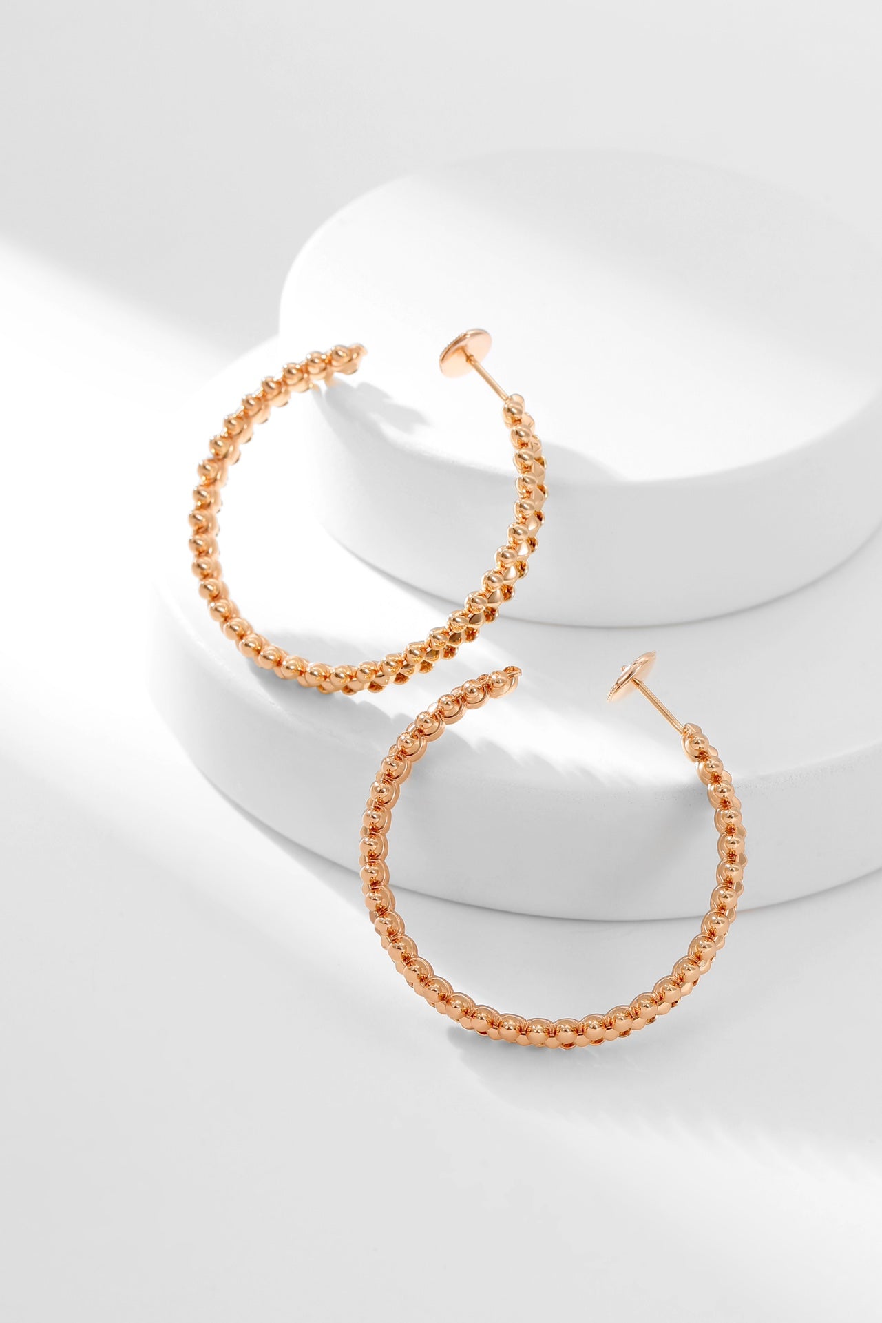 [✨ROSE✨]CLASH HOOP EARRINGS