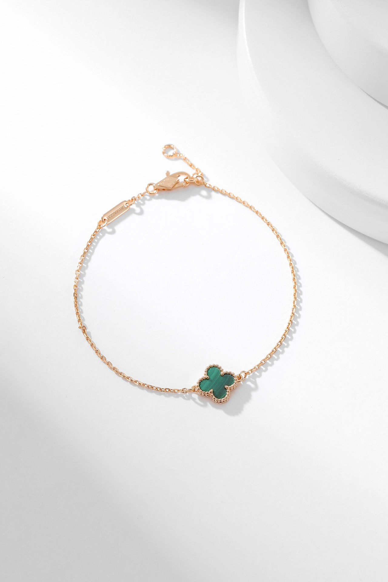 [✨ROSE✨]CLOVER BRACELET MALACHITE 1 MOTIF