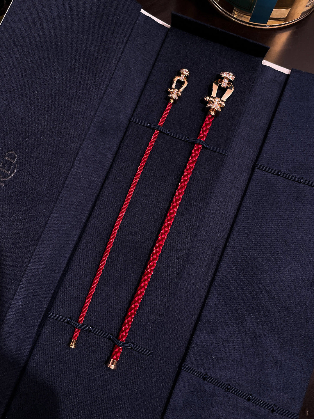 [✨ROSE✨]FORCE 10 HALF DIAMOND PINK GOLD RED CORDERI LARGE AND MEDIUM MODEL