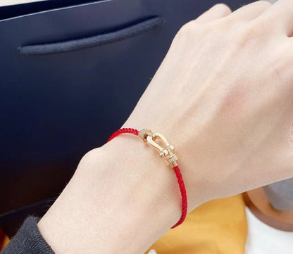 [✨ROSE✨]FORCE 10 HALF DIAMOND PINK GOLD RED CORDERI LARGE AND MEDIUM MODEL