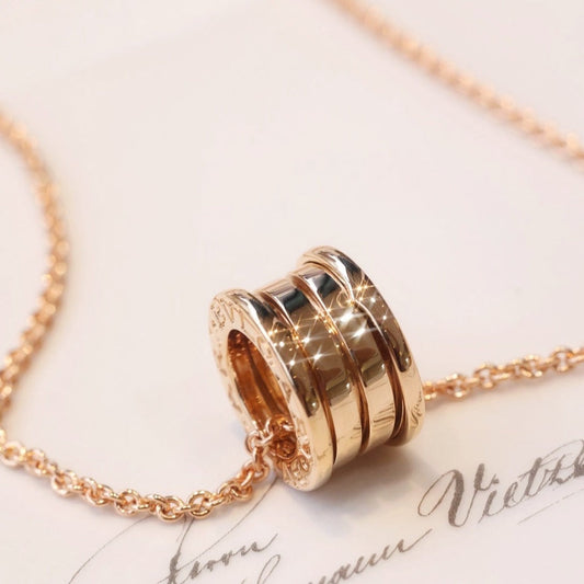 [✨ROSE✨]ZERO 1 PINK GOLD NECKLACE