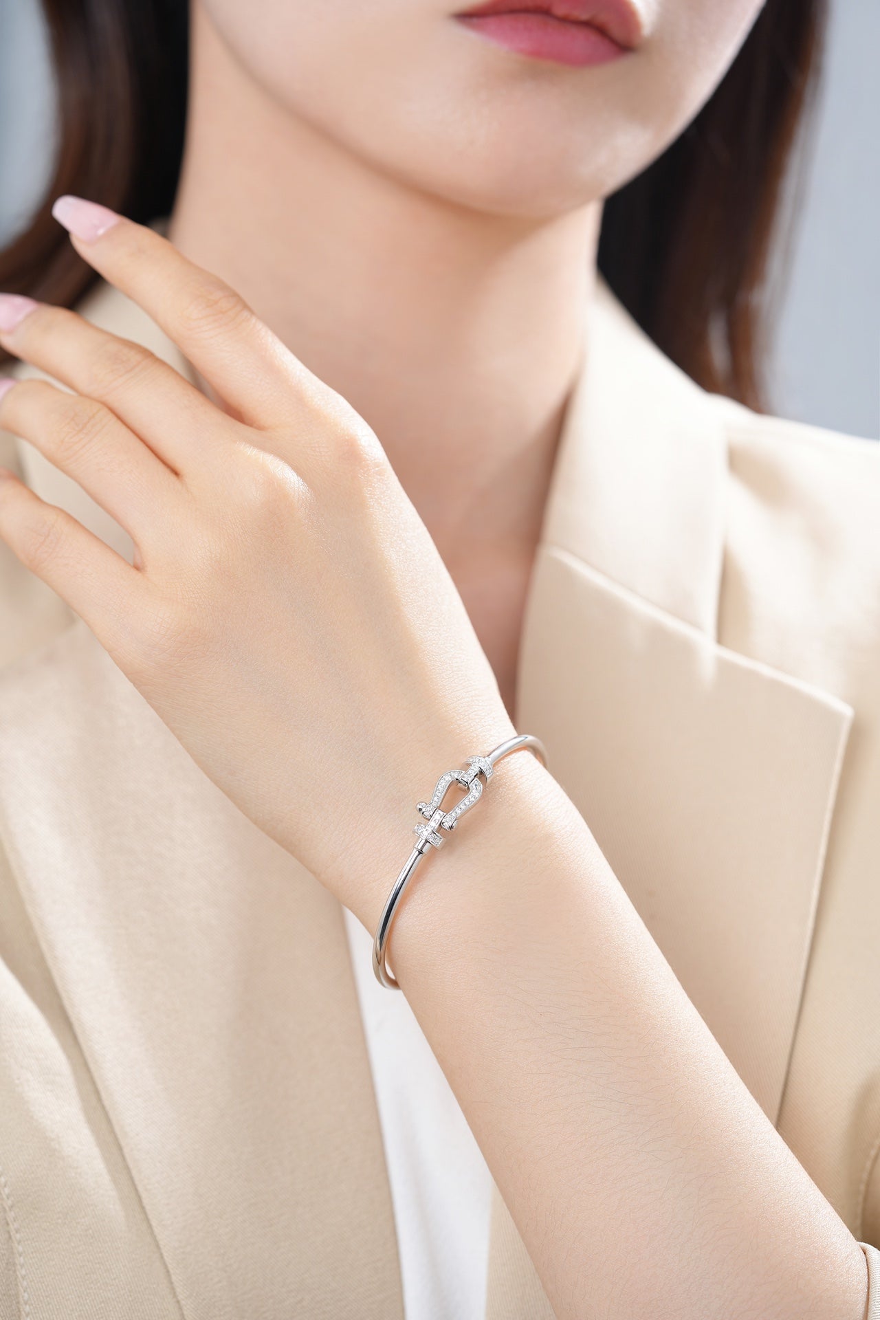 [✨ROSE✨]FORCE 10 MOYEN DIAMOND BRACELET
