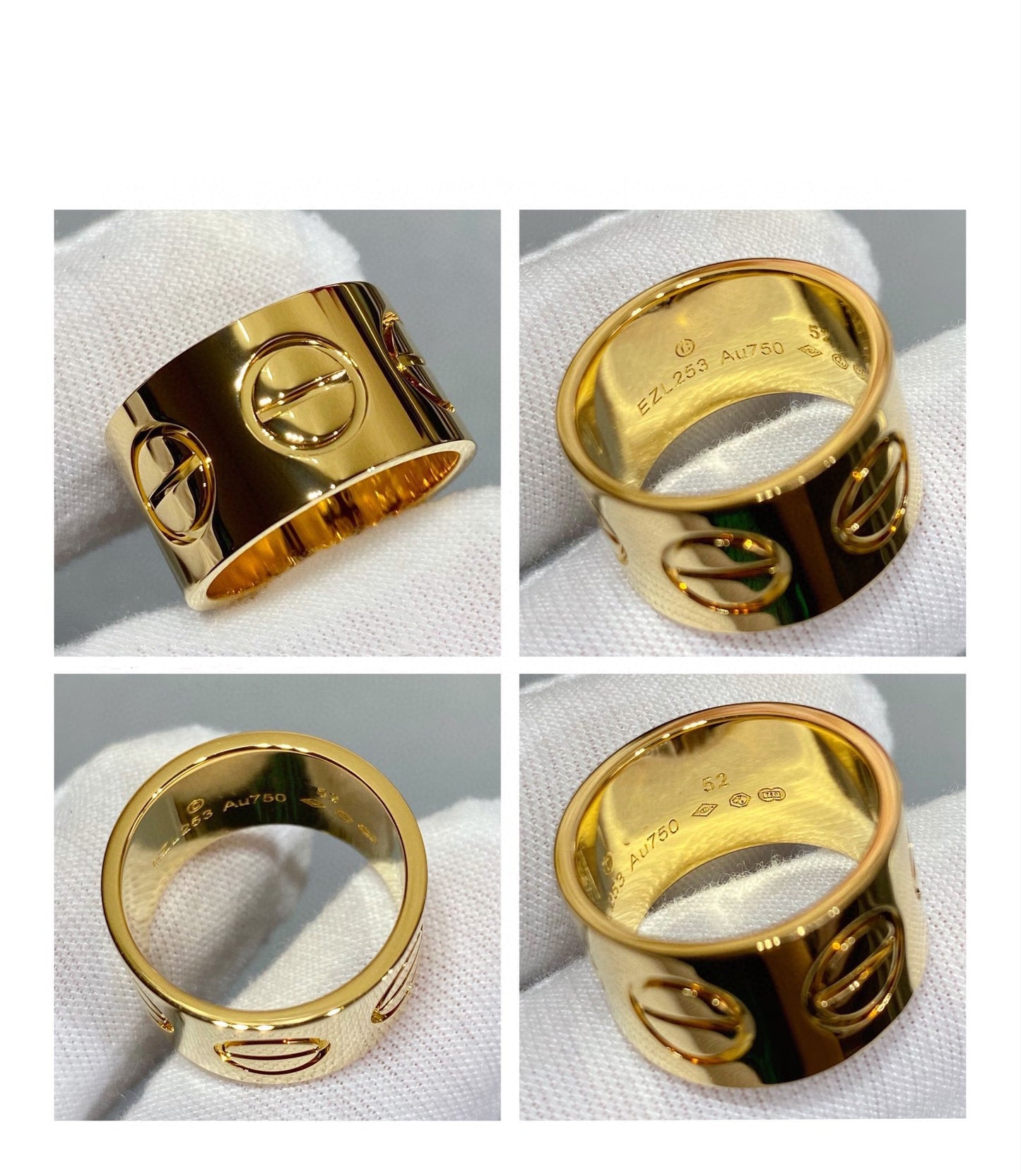 [✨ROSE✨]LOVE 11MM LARGE RING