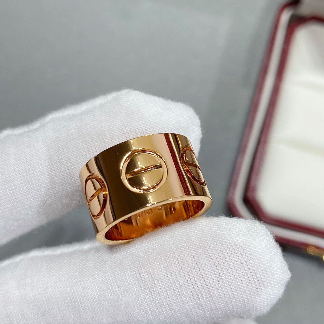 [✨ROSE✨]LOVE 11MM LARGE RING