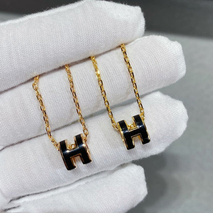 [✨ROSE✨]MINI POP H NECKLACE