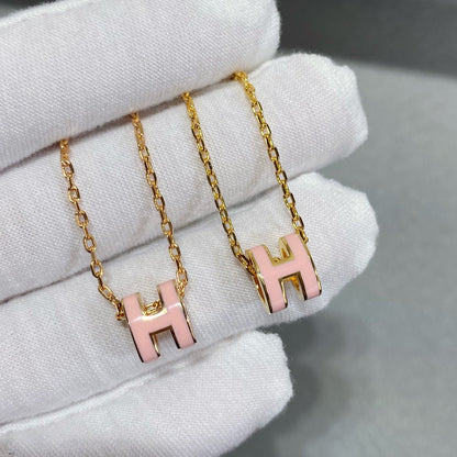 [✨ROSE✨]MINI POP H NECKLACE