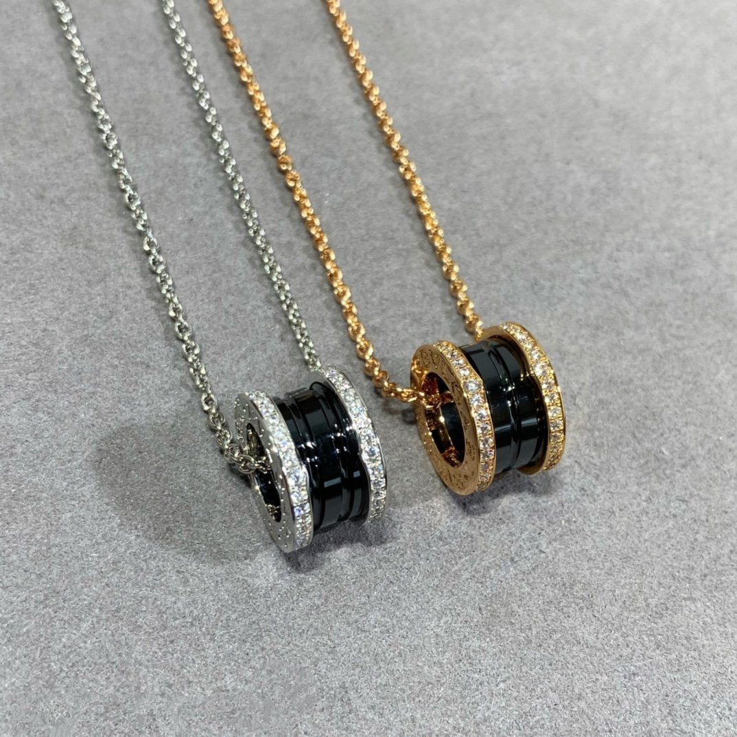 [✨ROSE✨]ZERO 1 DIAMOND CERAMIC NECKLACE