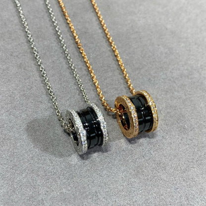 [✨ROSE✨]ZERO 1 DIAMOND CERAMIC NECKLACE