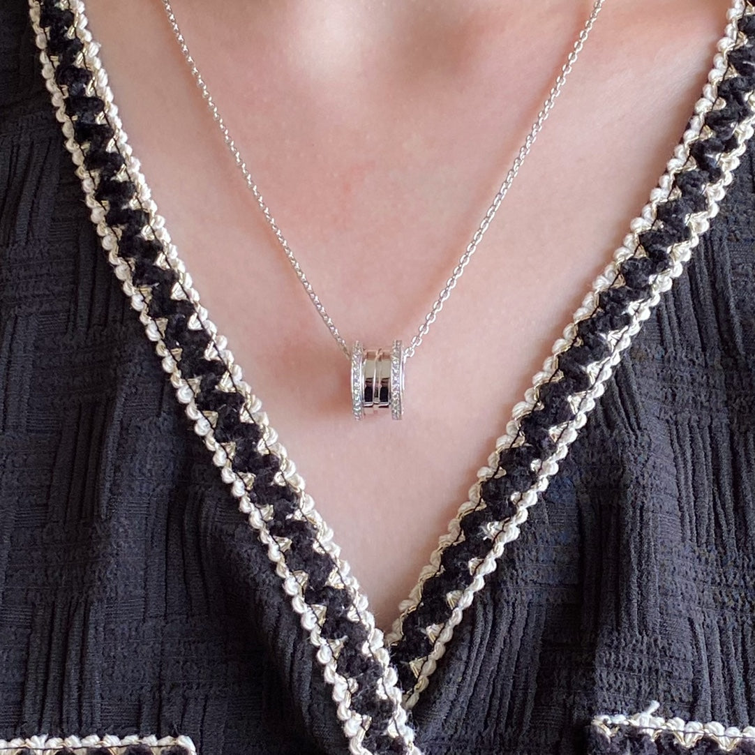 [✨ROSE✨]ZERO 1 DIAMOND NECKLACE