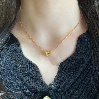 [✨ROSE✨]ZERO 1 MINI NECKLACE