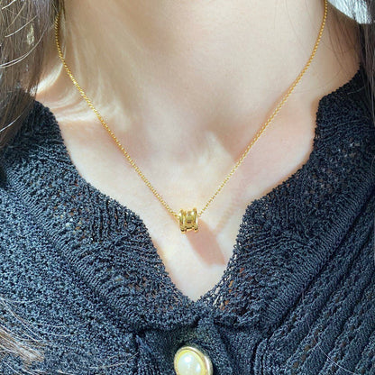 [✨ROSE✨]ZERO 1 MINI NECKLACE