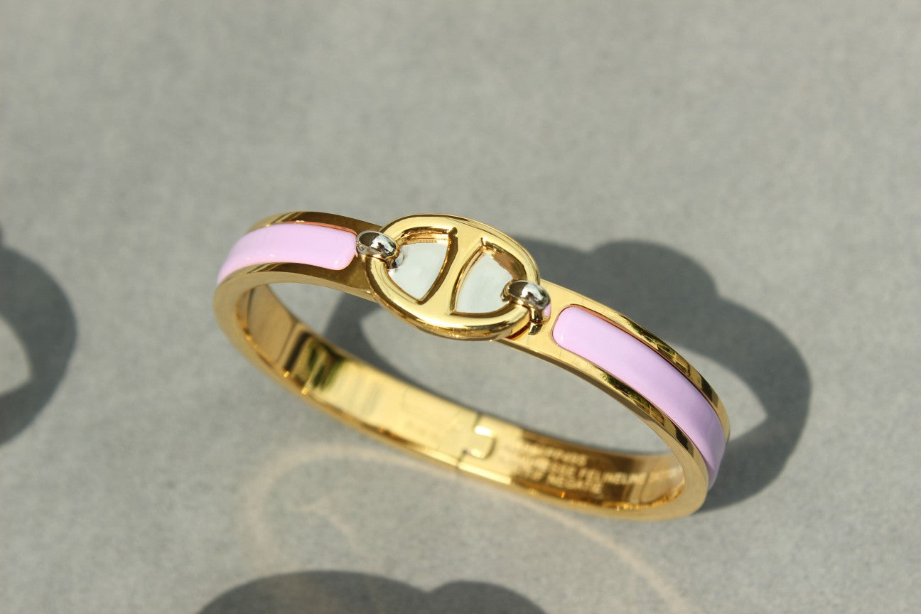 [✨ROSE✨]CLIC CHAINE GOLD BRACELET
