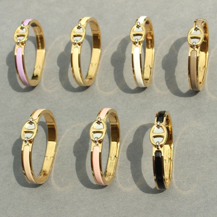 [✨ROSE✨]CLIC CHAINE GOLD BRACELET