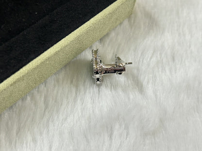 [✨ROSE✨]CLOVER PIETERSITE MEDIUM STUD EARRINGS
