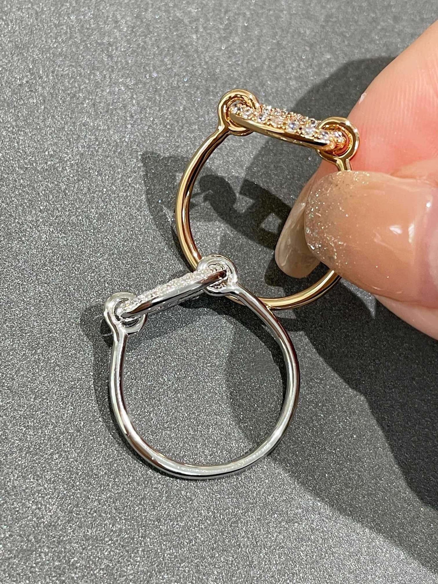 [✨ROSE✨]RONDE SMALL DIAMOND RING