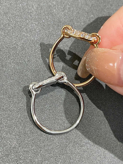 [✨ROSE✨]RONDE SMALL DIAMOND RING