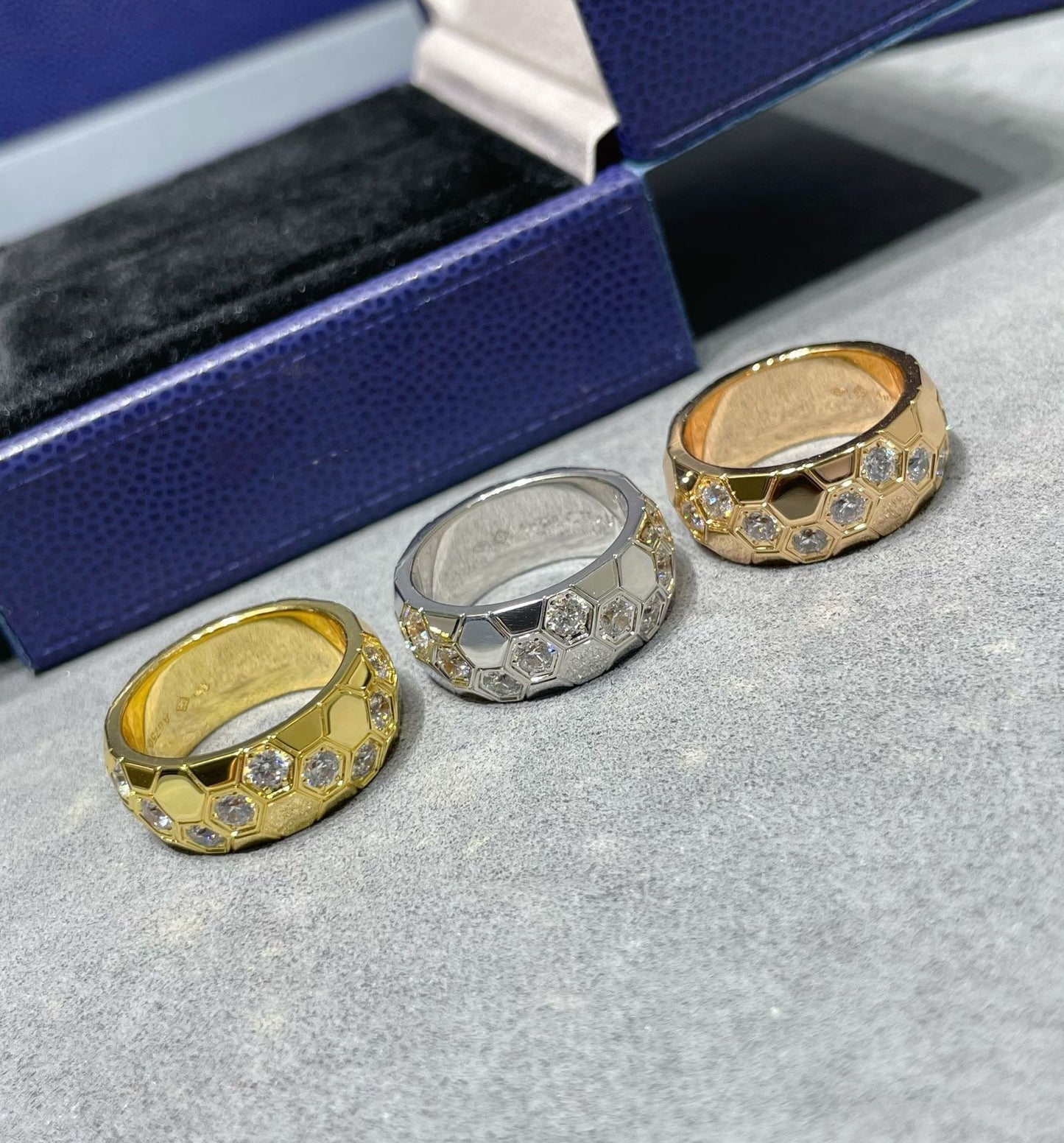 [✨ROSE✨]BEE LOVE DIAMOND LARGE RING