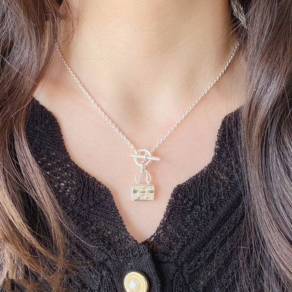 [✨ROSE✨]CONSTANCE PEDANT SILVER NECKLACE