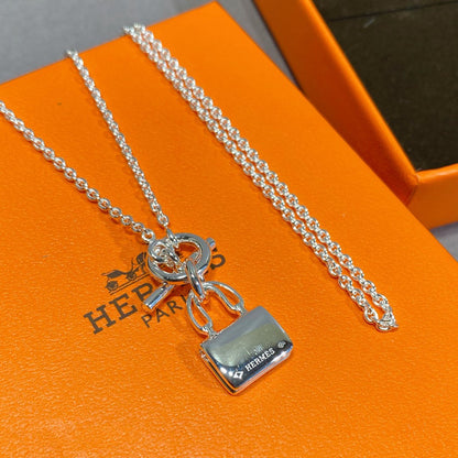[✨ROSE✨]CONSTANCE PEDANT SILVER NECKLACE