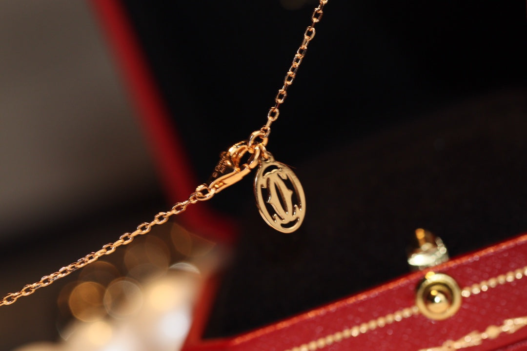 [✨ROSE✨]DAMOUR DIAMOND NECKLACE