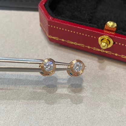 [✨ROSE✨]DAMOUR DIAMOND EARRINGS